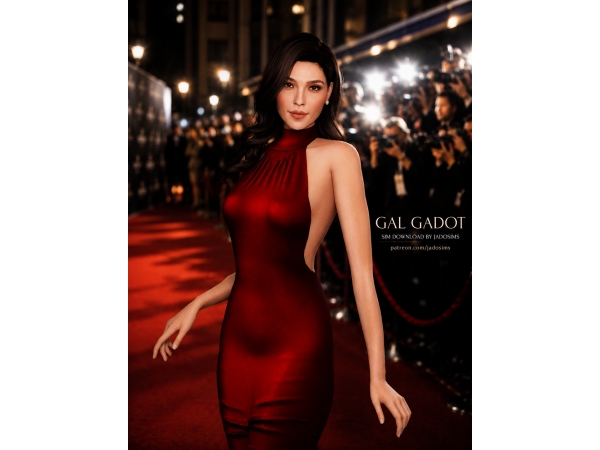 Alpha Gal Gadot (Sim Download) - The Sims 4 Custom Content