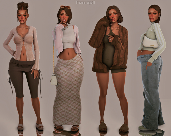 Alpha Kaylyns Second Trimester Lookbook by simsfinds - The Sims 4 Custom Content