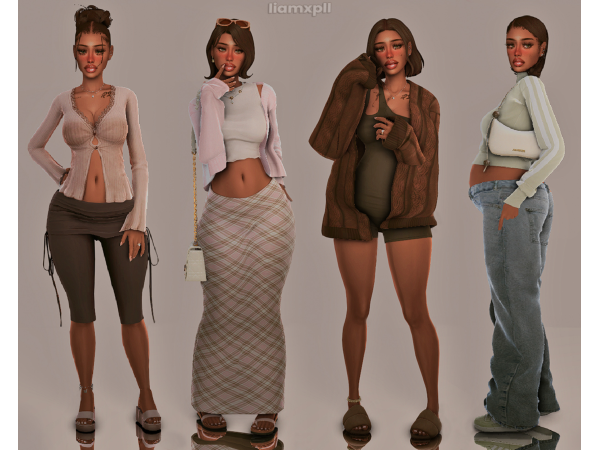 Alpha Kaylyns Second Trimester Lookbook by liamxpll - The Sims 4 Custom Content