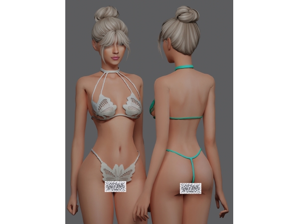 Alpha MARIGOLD TS4_MAYUMI SET - The Sims 4 Custom Content