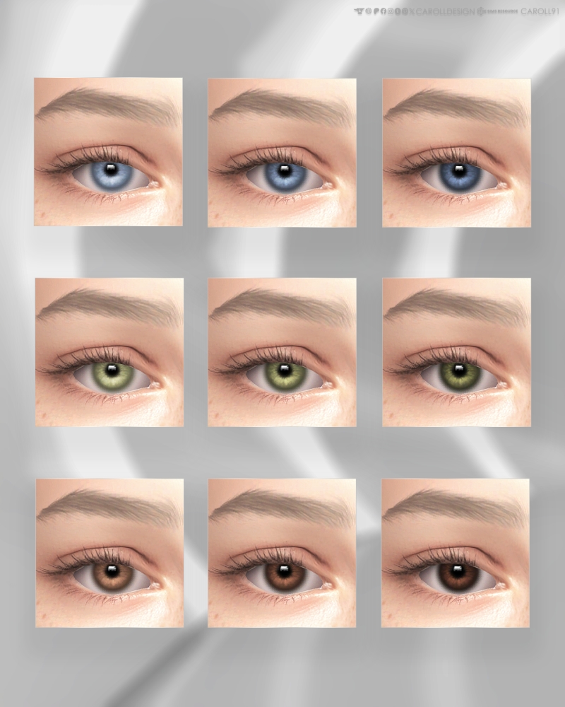 Alpha Adele Eyes HQ by carolldesign - The Sims 4 Custom Content