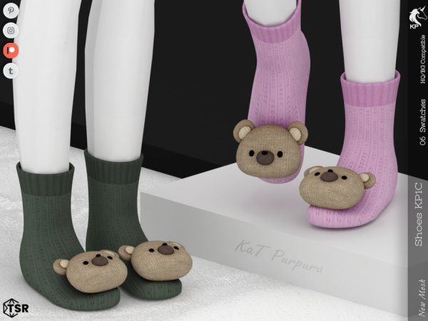 Mix Shoes KP1C Child by KaTPurpura - The Sims 4 Custom Content