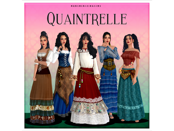 Maxis Match Quaintrelle by marsmerizingsims - The Sims 4 Custom Content