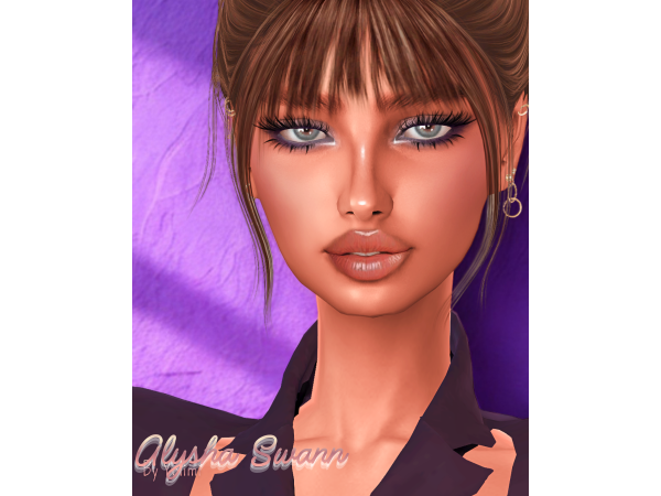 Alpha Alysha Swann by Yolimi - The Sims 4 Custom Content