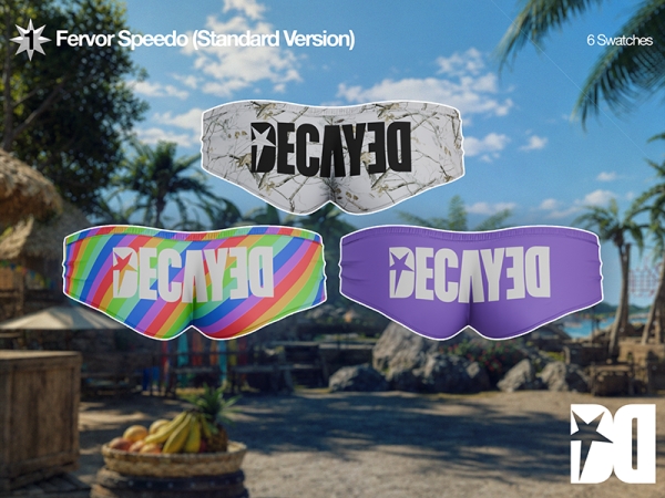 Alpha Fervor Speedo (Standard Version) - The Sims 4 Custom Content