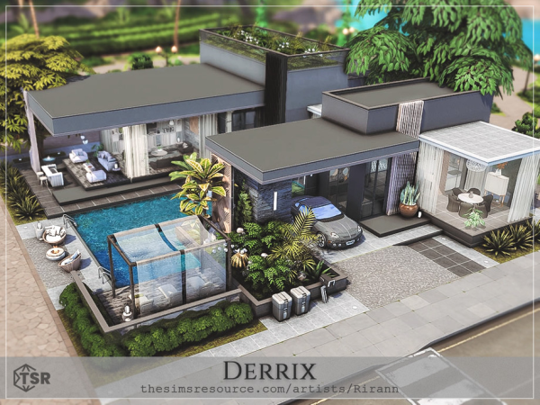 Alpha Derrix - The Sims 4 Custom Content