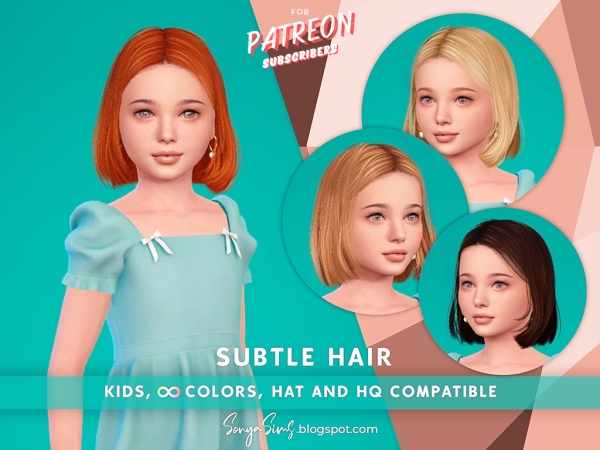 Subtle Hair (without floating strands)