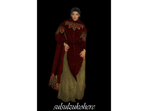 Mix Velvet Set by sulsulzukohere - The Sims 4 Custom Content