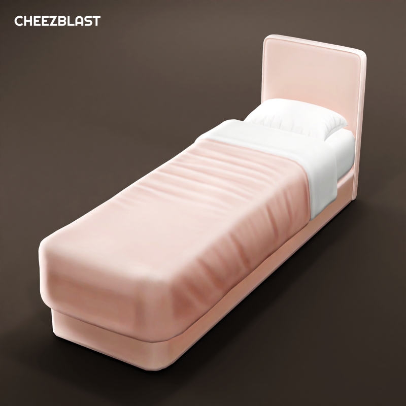 Maxis Match Single Bed CheezBlast by cheezblast - The Sims 4 Custom Content
