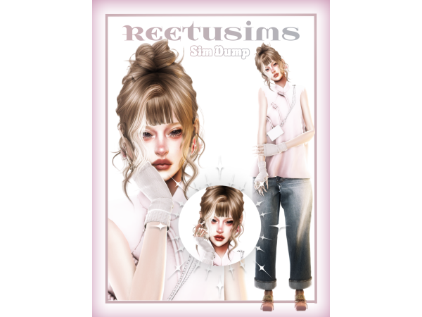 Alpha Энола by reetusims - The Sims 4 Custom Content