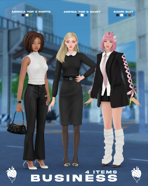 Maxis Match [business] by simsfinds - The Sims 4 Custom Content