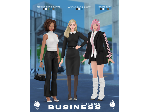 Maxis Match [business] by cazhan - The Sims 4 Custom Content