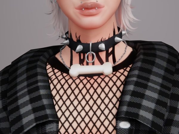 Alpha Ride Collar - The Sims 4 Custom Content