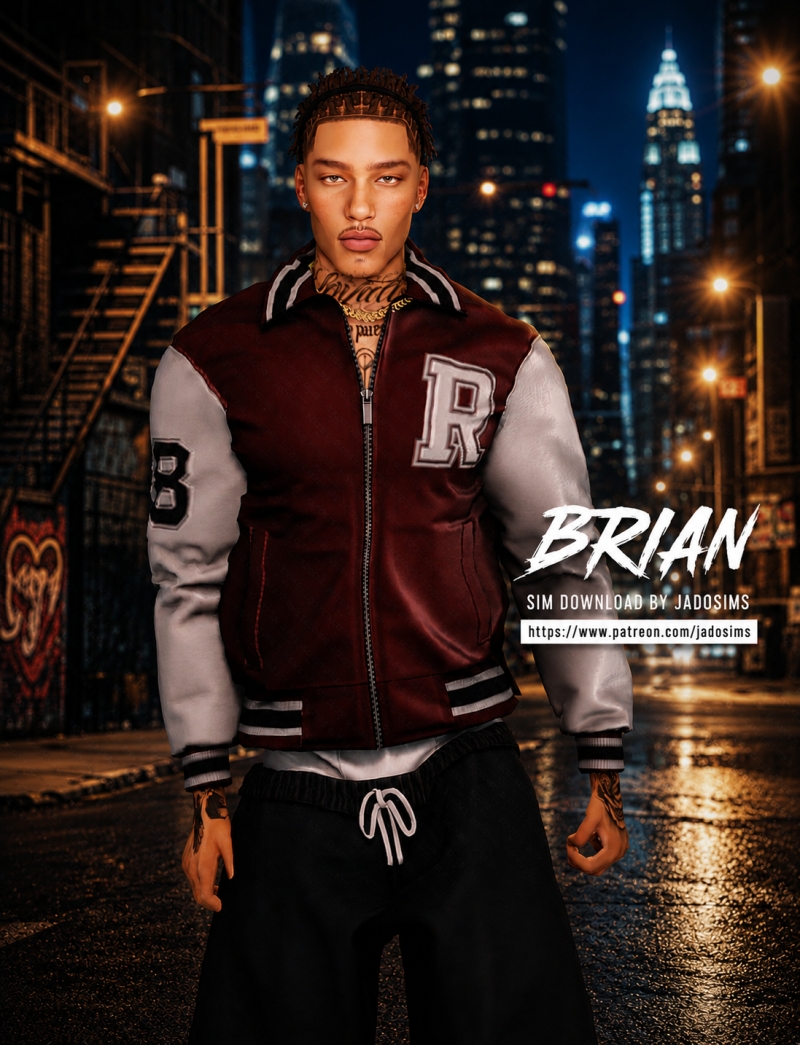 Alpha Brian (Sim Download) by shopwithflynnn - The Sims 4 Custom Content