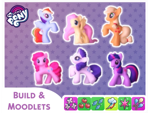 Maxis Match Pony Playable Toys Unique Moodlets (Translations DEESITRUFR) - The Sims 4 Custom Content