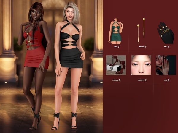 Alpha Maya Lookbook - The Sims 4 Custom Content