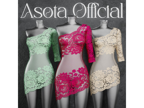 Alpha [ASOTA OFFICIAL] Yubby Lingerie - The Sims 4 Custom Content