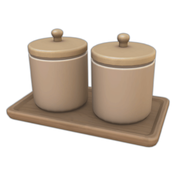Maxis Match Comiko Modern Farm Kitchen Jars by comiko - The Sims 4 Custom Content