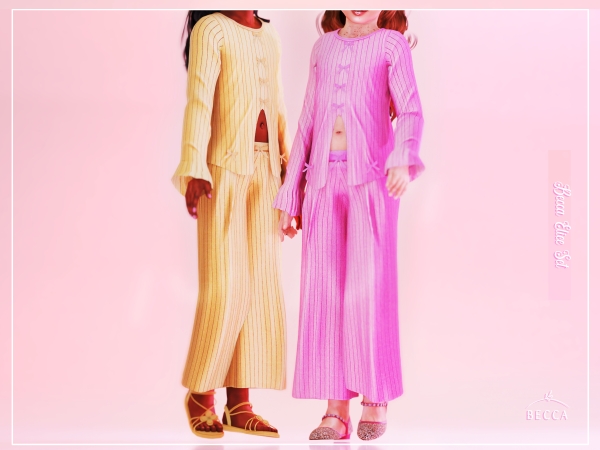 Alpha Beca Ellie Set - The Sims 4 Custom Content