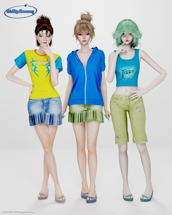 Alpha Frutiger Aqua Collection by ohmybunnny2 - The Sims 4 Custom Content