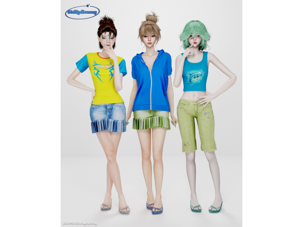 Alpha Frutiger Aqua Collection - The Sims 4 Custom Content