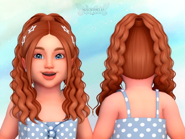 Mix Natália's Hair Star Accessory by mirroreddreamscc - The Sims 4 Custom Content