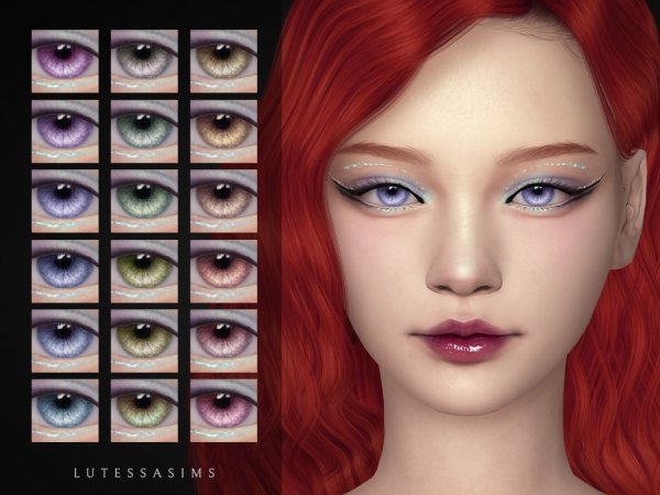 Alpha Aelia Eye Lenses - The Sims 4 Custom Content