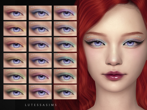 Alpha Aelia Eyeshadows - The Sims 4 Custom Content
