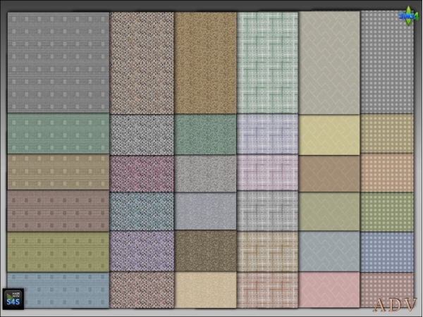 Alpha carpet floors - The Sims 4 Custom Content