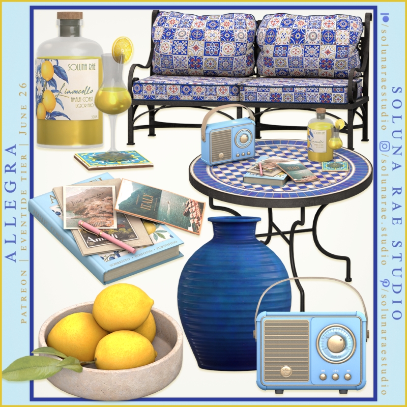 Alpha SolunaRae Allegra Set by solunarae - The Sims 4 Custom Content