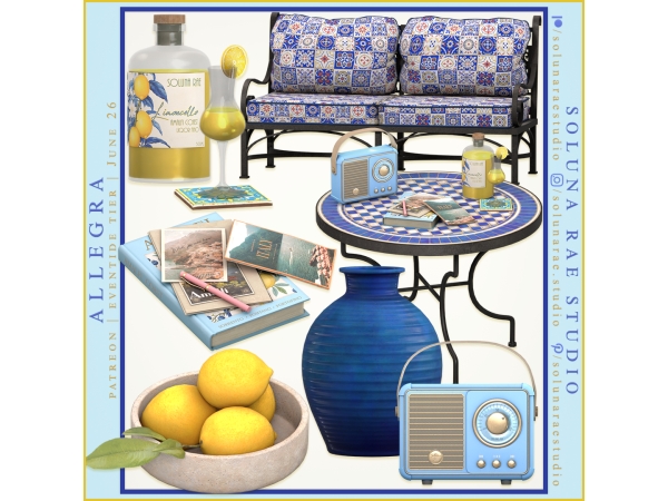Alpha SolunaRae Allegra Set - The Sims 4 Custom Content