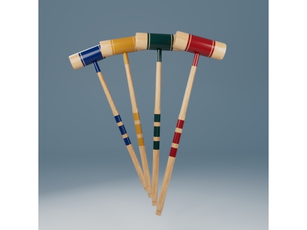 Alpha Heathers Croquet mallets - The Sims 4 Custom Content