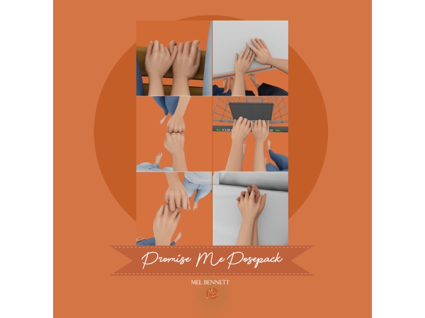 Mix Promise Me Posepack - The Sims 4 Custom Content