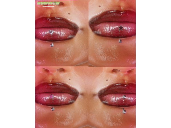 Alpha The Lip Ring Dump by cocogames - The Sims 4 Custom Content
