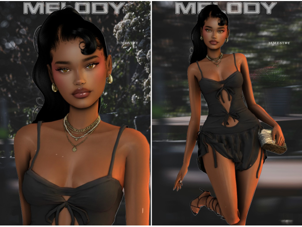 Alpha melody by simstry - The Sims 4 Custom Content
