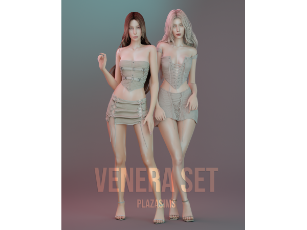 Alpha Venera set by plazasims - The Sims 4 Custom Content