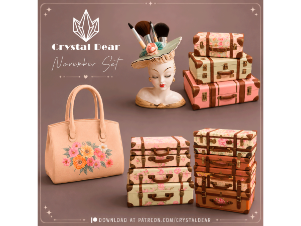 Alpha November Set by crystaldear - The Sims 4 Custom Content
