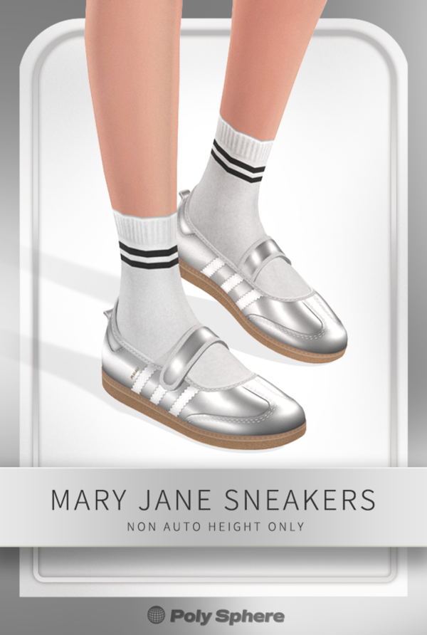 Mix Mary Jane Sneakers - The Sims 4 Custom Content