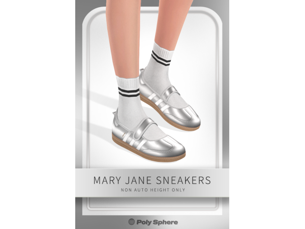 Mix Mary Jane Sneakers - The Sims 4 Custom Content