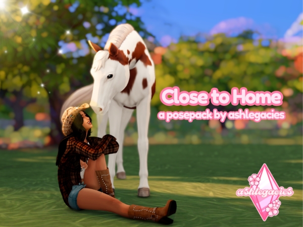 Mix Close to Home Posepack - The Sims 4 Custom Content