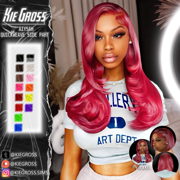 Alpha Clara Mimi and Aiysah by simsfinds - The Sims 4 Custom Content