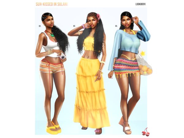 Sun-kissed in Sulani 🌺☀️ | Lookbook by ch3rrysimz