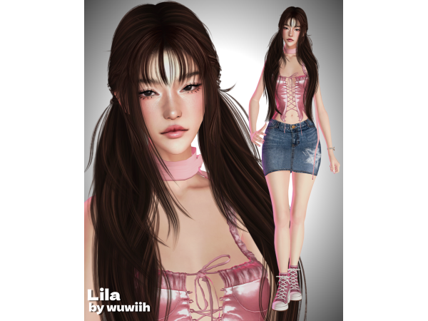 Sims 4 Lila by wuwiih01