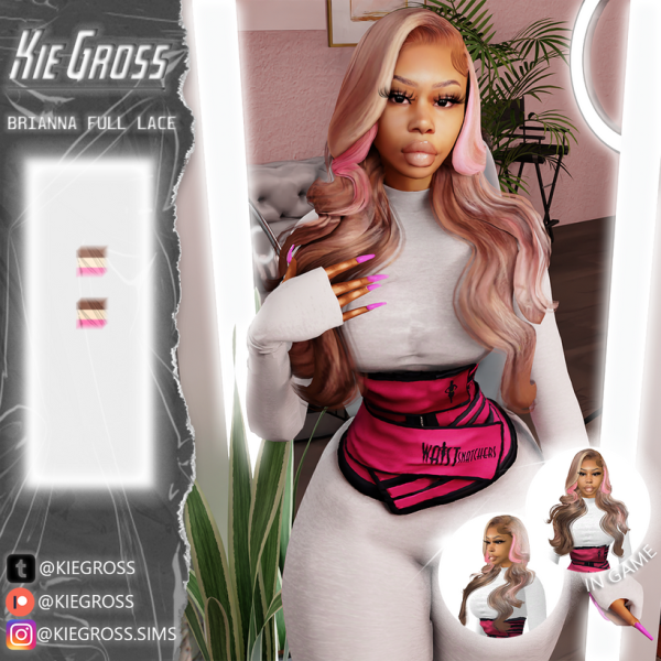 Alpha Brianna by simsfinds - The Sims 4 Custom Content