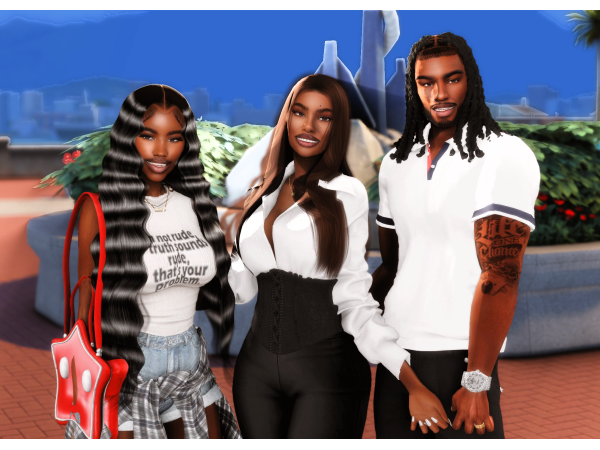 Alpha [THE VALENTINE FAMILY] DOWNLOAD - The Sims 4 Custom Content