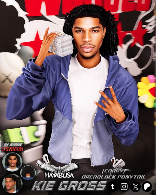 Alpha Kiegross X Hayabusa by simsfinds - The Sims 4 Custom Content