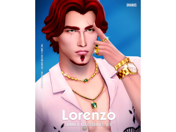 Lorenzo - Summer Accessories Set by oranos