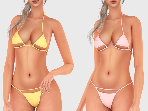 Alpha Jenny Bikini - The Sims 4 Custom Content