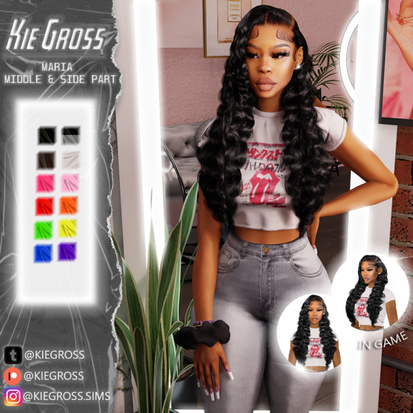 Alpha Maria by simsfinds - The Sims 4 Custom Content