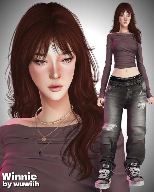 Alpha Winnie by simsfinds - The Sims 4 Custom Content